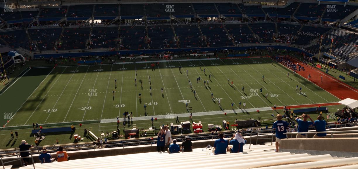 Camping World Stadium - Section 209 Seat View