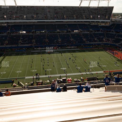 Camping World Stadium - Section 209 Seat View