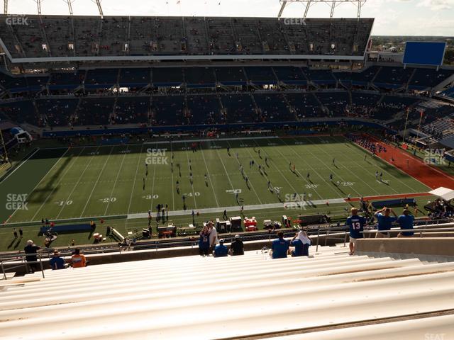 Camping World Stadium - Section 209 Seat View Camping World Stadium - Section 209 Seat View
