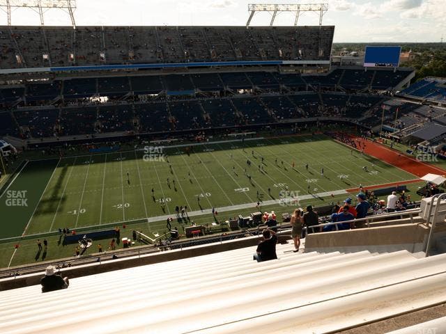 Camping World Stadium - Section 210 Seat View