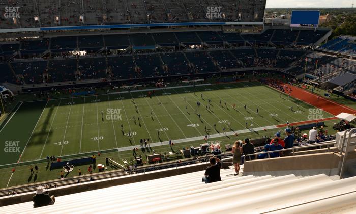 Camping World Stadium - Section 210 Seat View