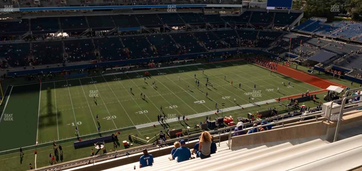 Camping World Stadium - Section 211 Seat View