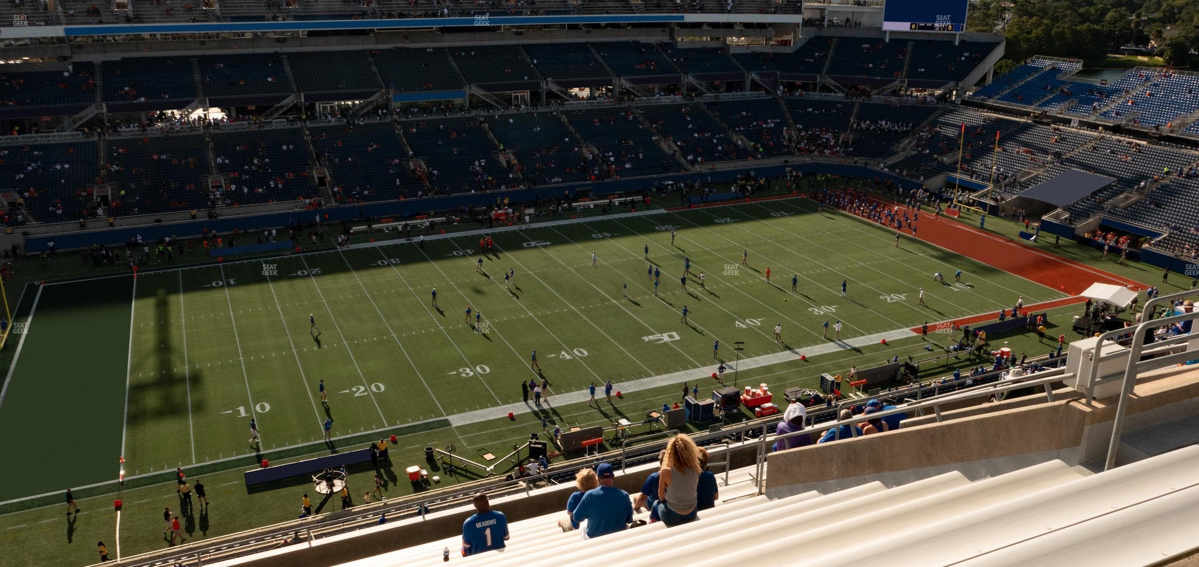 Camping World Stadium - Section 211 Seat View