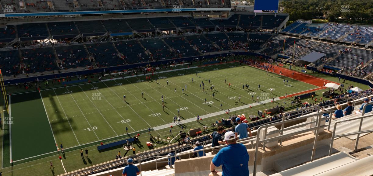 Camping World Stadium - Section 213 Seat View