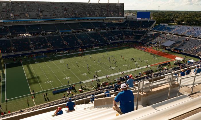 Camping World Stadium - Section 213 Seat View