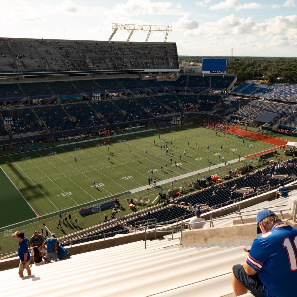 Camping World Stadium - Section 214 Seat View