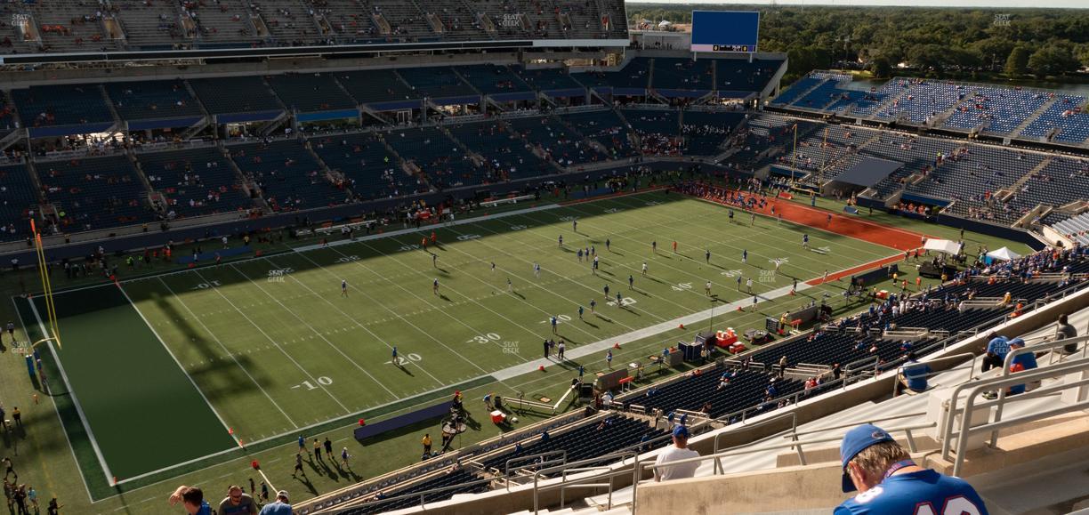 Camping World Stadium - Section 214 Seat View