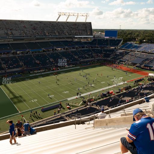 Camping World Stadium - Section 214 Seat View