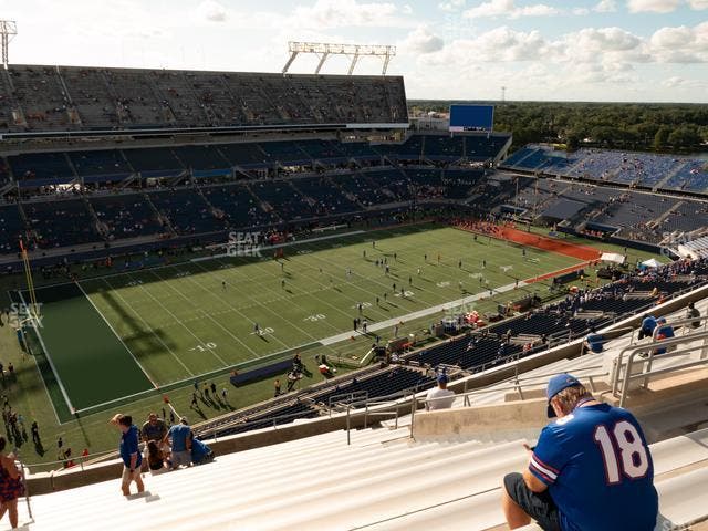 Camping World Stadium - Section 214 Seat View