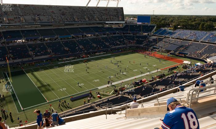 Camping World Stadium - Section 214 Seat View