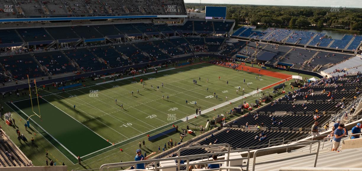 Camping World Stadium - Section 215 Seat View