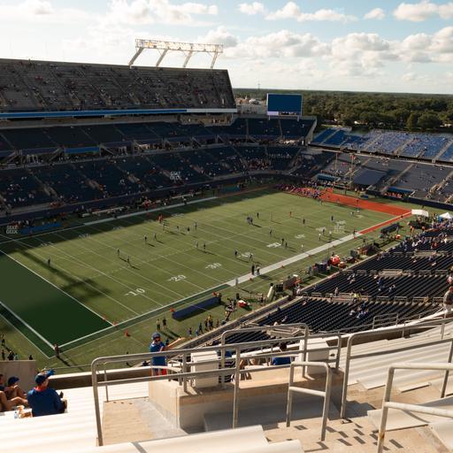 Camping World Stadium - Section 215 Seat View
