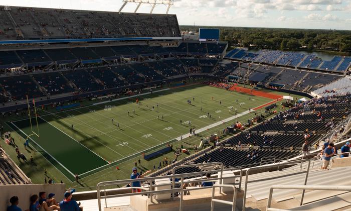 Camping World Stadium - Section 215 Seat View