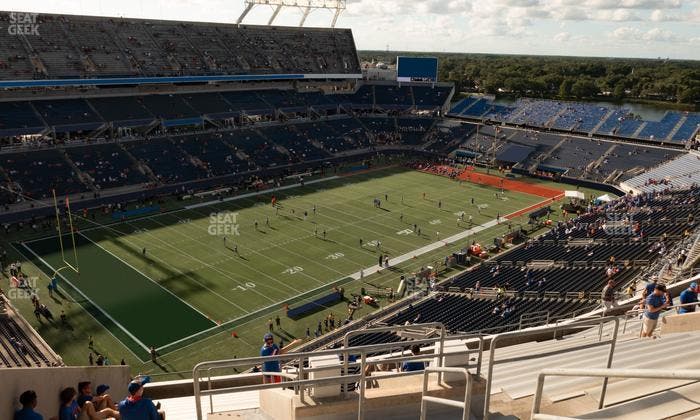 Camping World Stadium - Section 215 Seat View