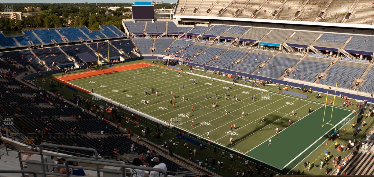 Camping World Stadium - Section 227 Seat View