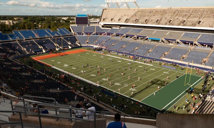 Camping World Stadium - Section 227 Seat View