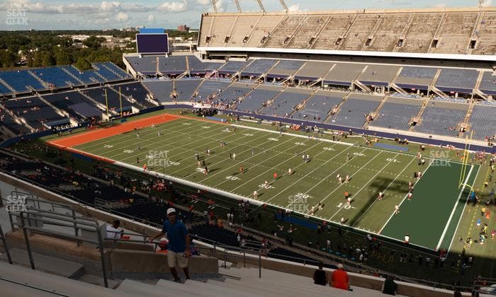 Camping World Stadium - Section 229 Seat View