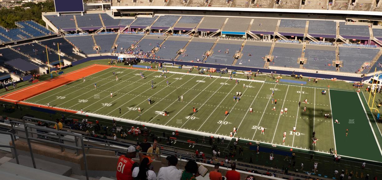 Camping World Stadium - Section 231 Seat View
