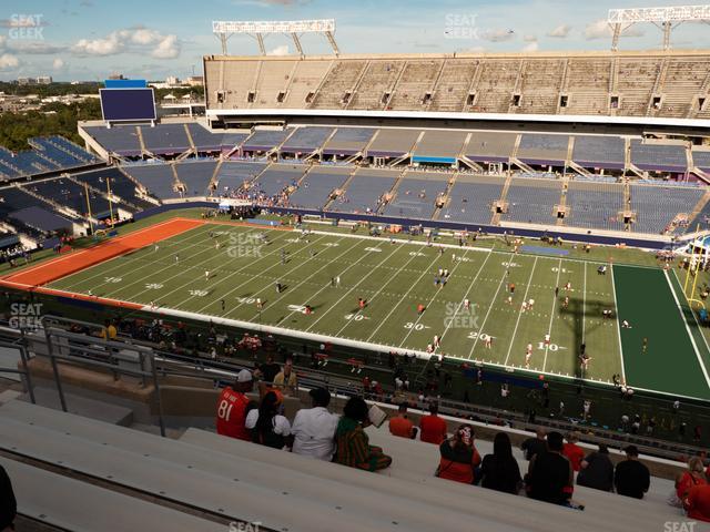 Camping World Stadium - Section 231 Seat View Camping World Stadium - Section 231 Seat View