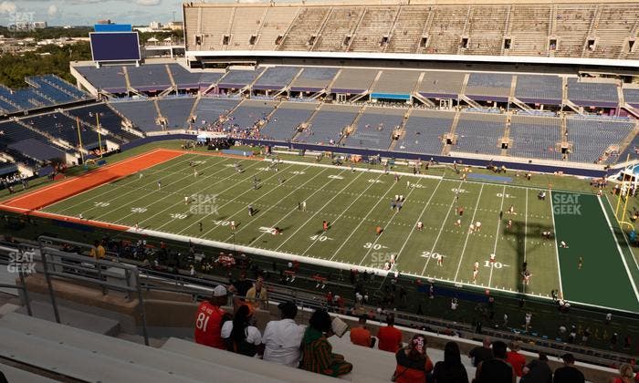 Camping World Stadium - Section 231 Seat View