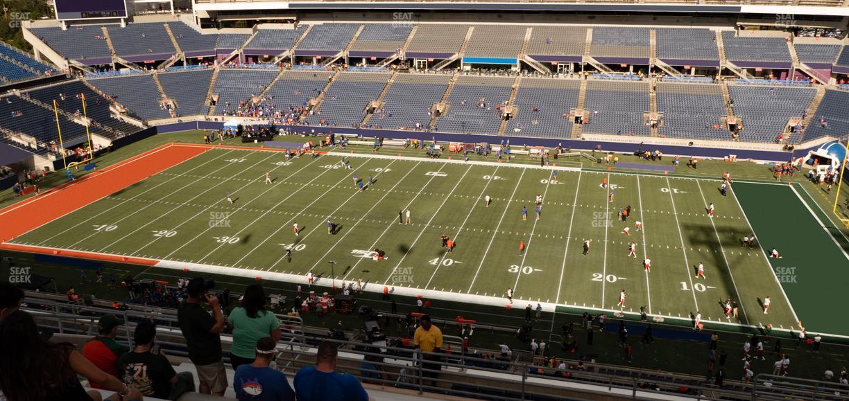 Camping World Stadium - Section 232 Seat View