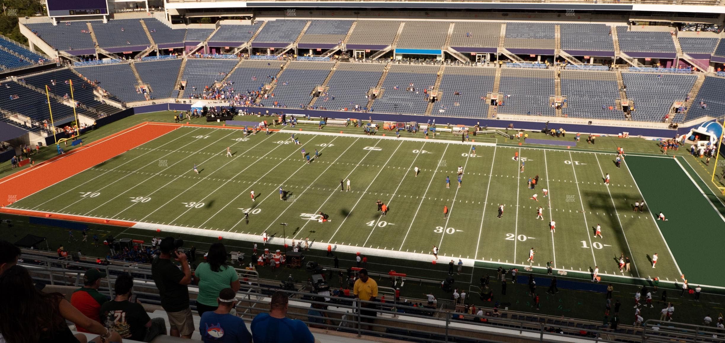 Camping World Stadium - Section 232 Seat View