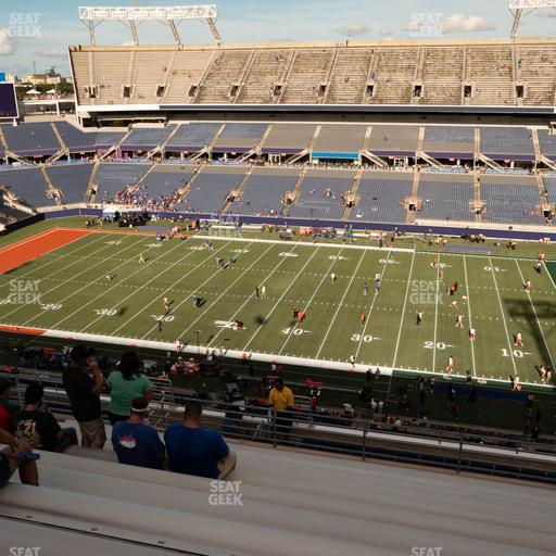 Camping World Stadium - Section 232 Seat View