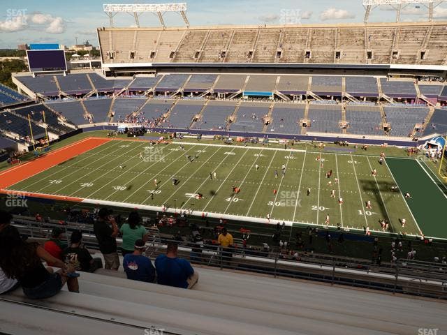 Camping World Stadium - Section 232 Seat View