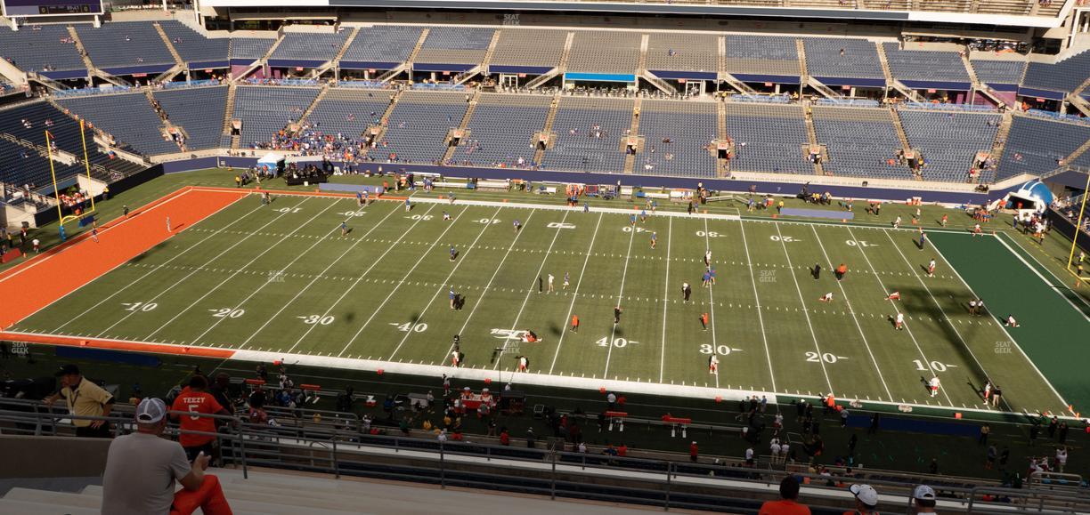 Camping World Stadium - Section 233 Seat View