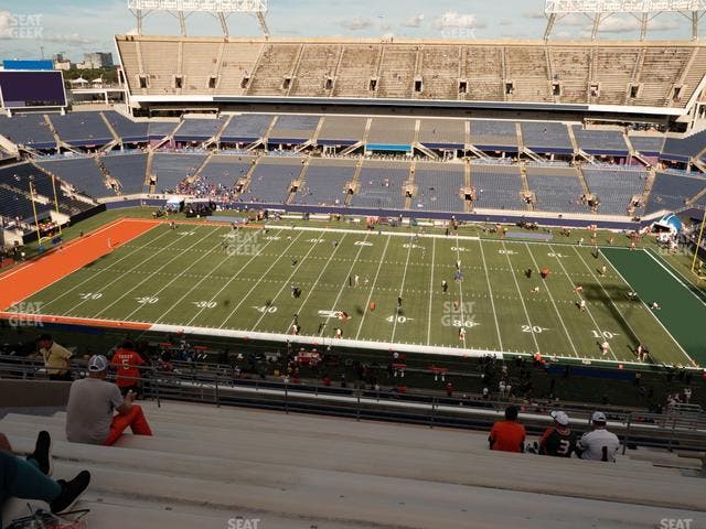 Camping World Stadium - Section 233 Seat View