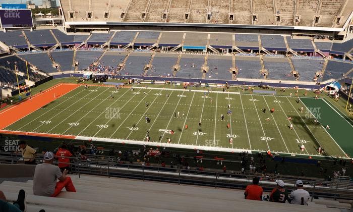 Camping World Stadium - Section 233 Seat View