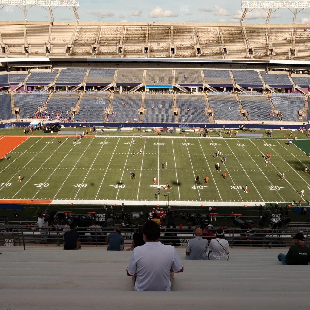Camping World Stadium - Section 234 Seat View