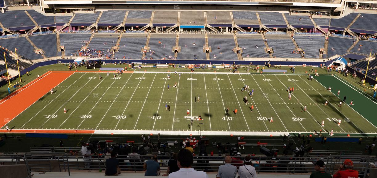 Camping World Stadium - Section 234 Seat View