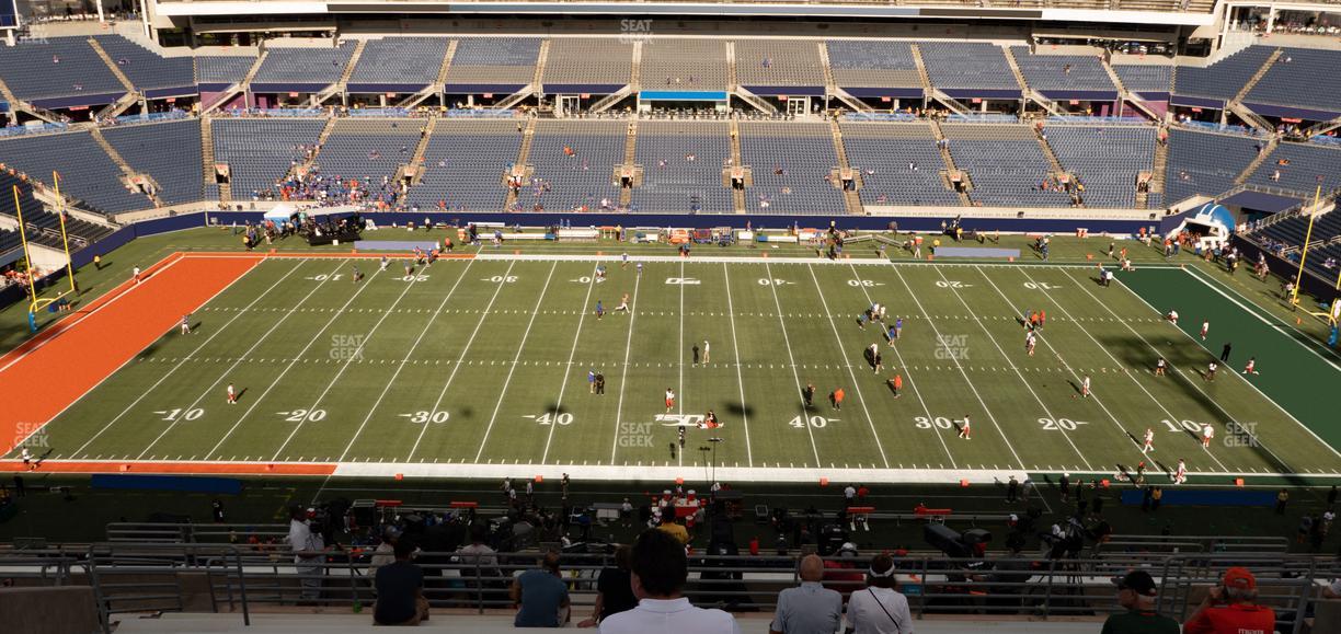 Camping World Stadium - Section 234 Seat View