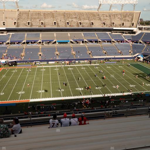 Camping World Stadium - Section 235 Seat View