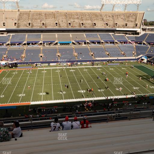 Camping World Stadium - Section 235 Seat View