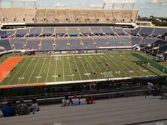 Camping World Stadium - Section 235 Seat View