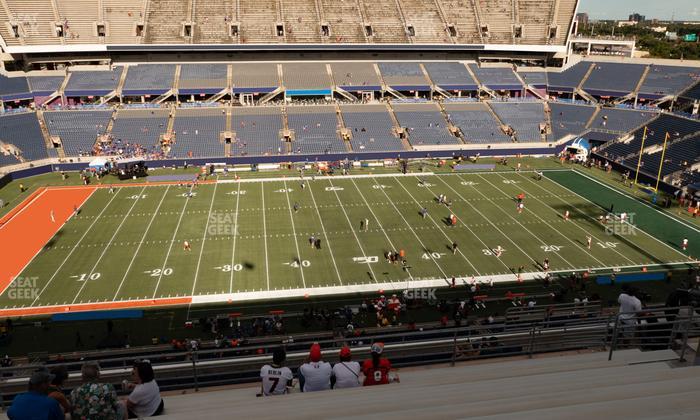 Camping World Stadium - Section 235 Seat View