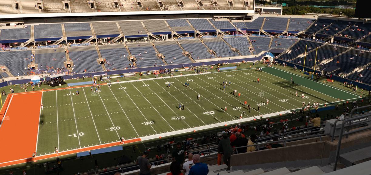 Camping World Stadium - Section 237 Seat View