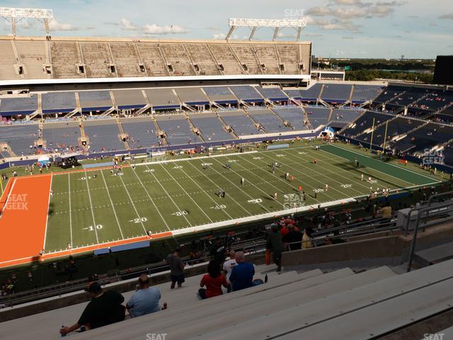 Camping World Stadium - Section 237 Seat View Camping World Stadium - Section 237 Seat View