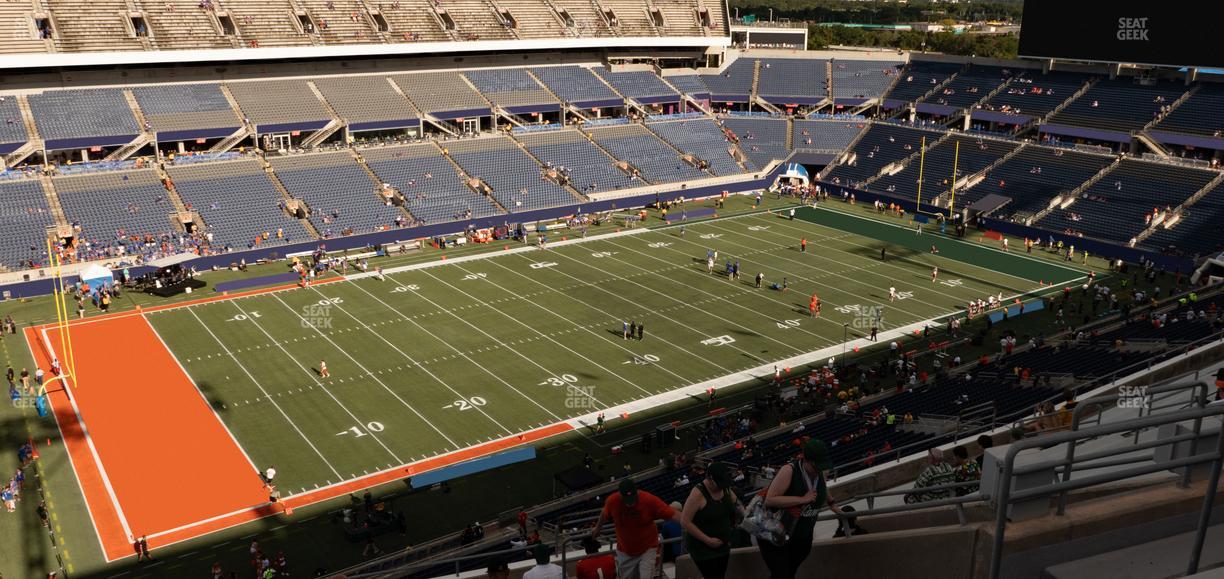 Camping World Stadium - Section 239 Seat View