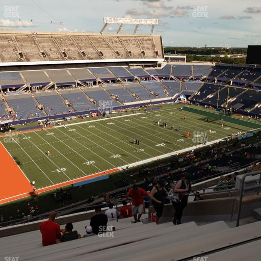 Camping World Stadium - Section 239 Seat View