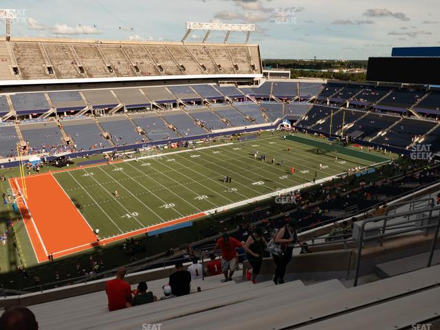 Camping World Stadium - Section 239 Seat View Camping World Stadium - Section 239 Seat View