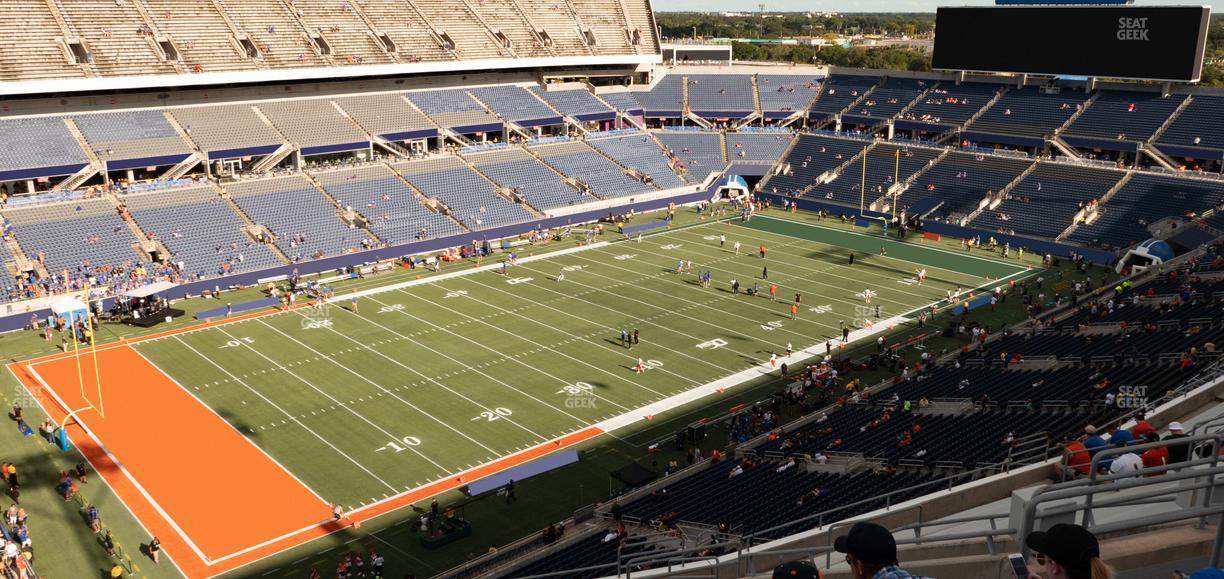 Camping World Stadium - Section 240 Seat View
