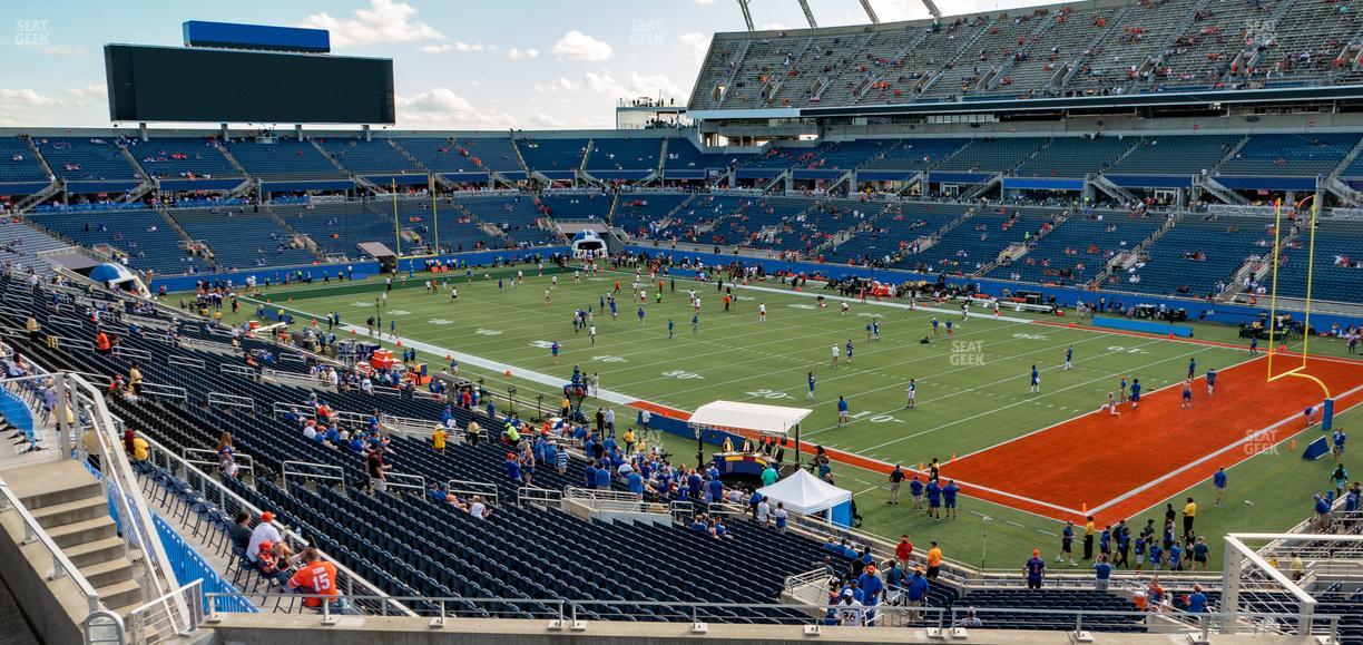 Camping World Stadium - Section Plaza 1 Seat View