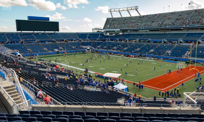 Camping World Stadium - Section Plaza 1 Seat View