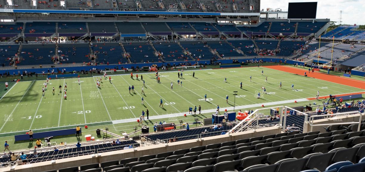 Camping World Stadium - Section Plaza 10 Seat View