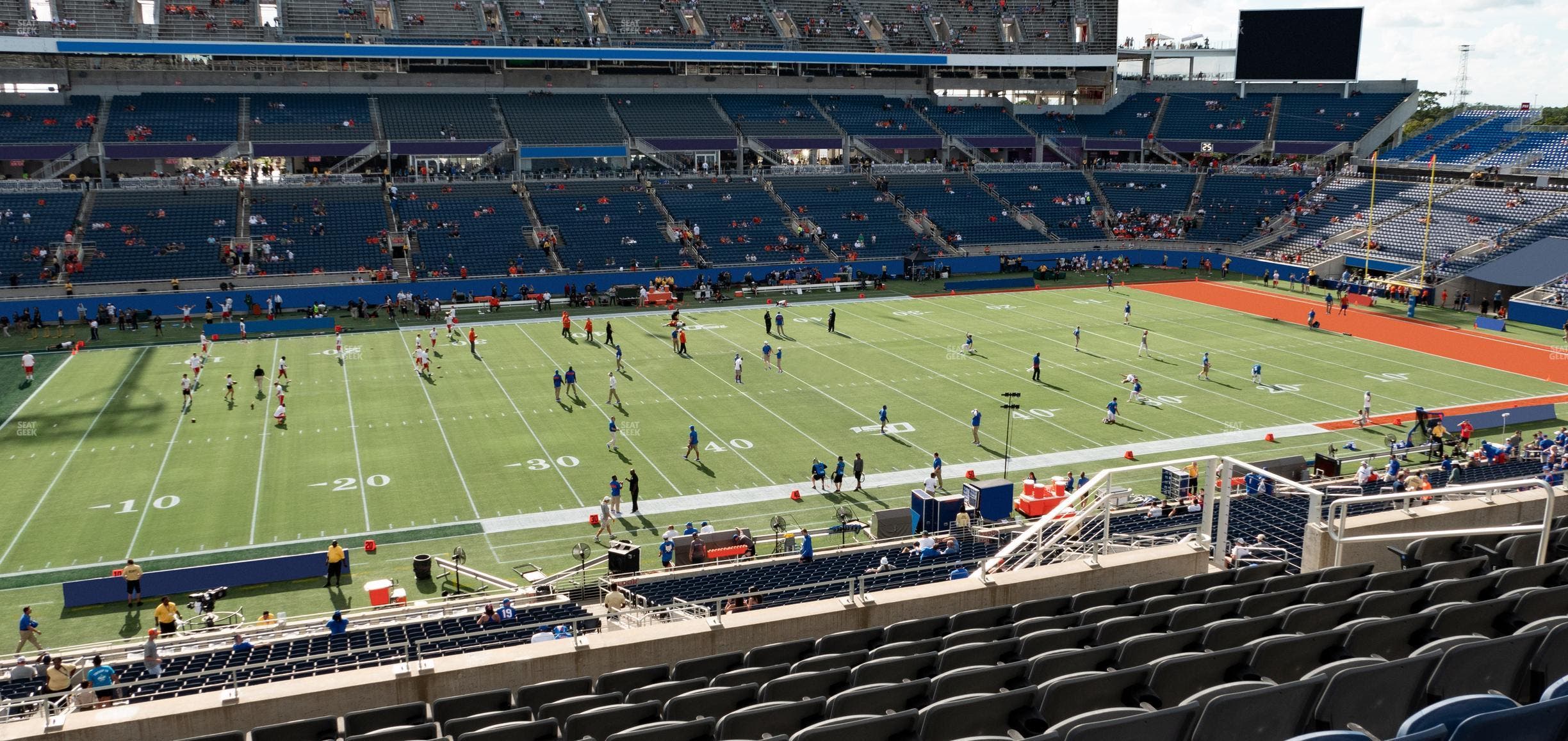 Camping World Stadium - Section Plaza 10 Seat View
