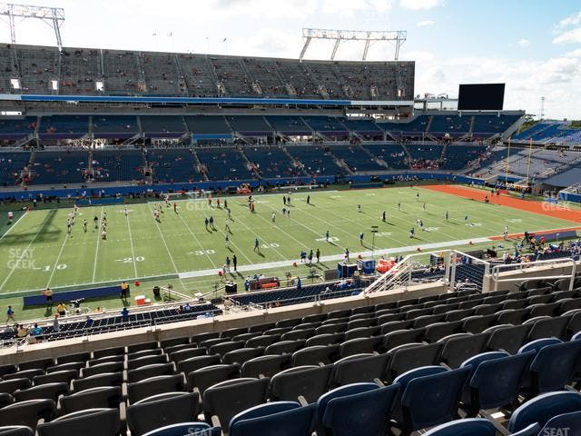 Camping World Stadium - Section Plaza 10 Seat View