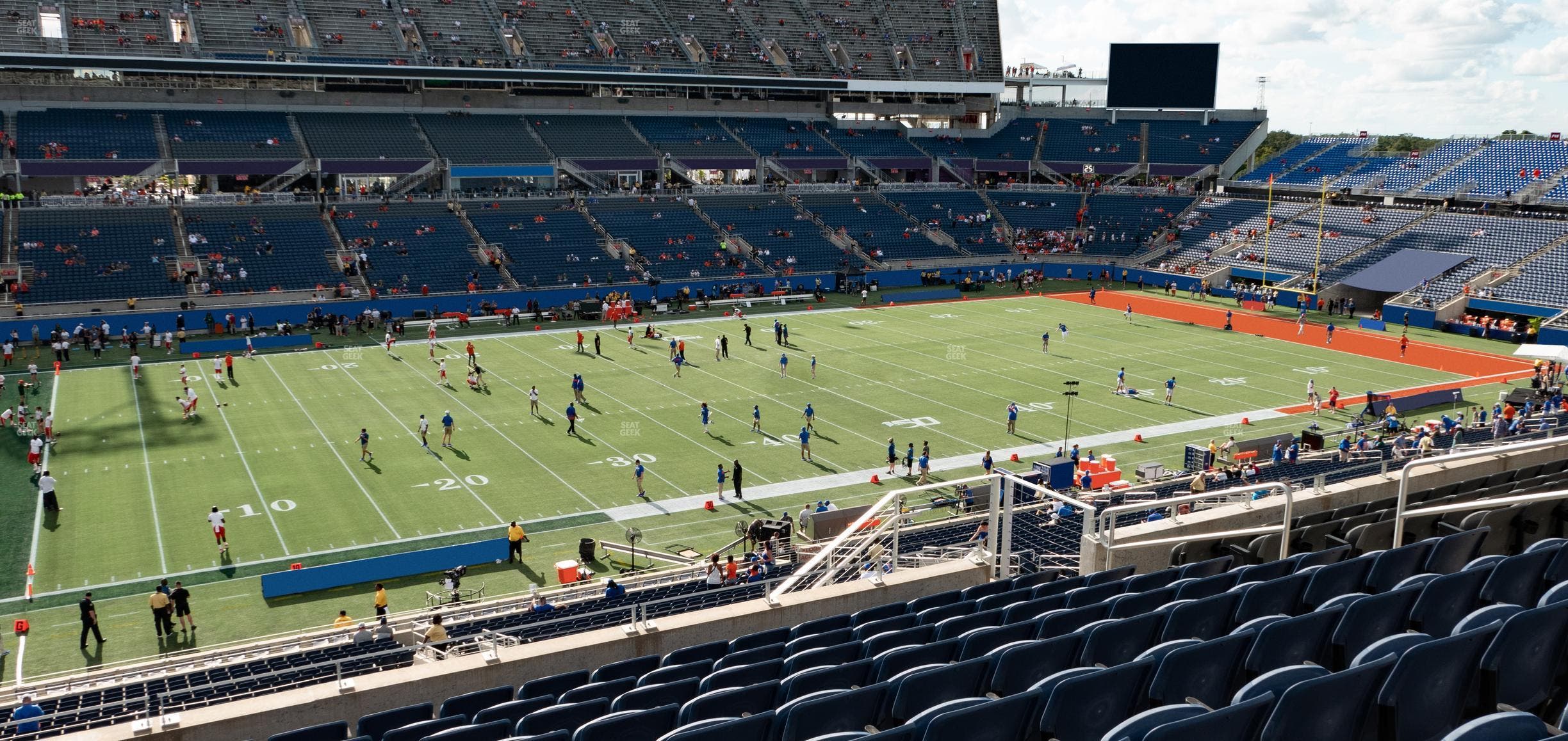 Camping World Stadium - Section Plaza 11 Seat View